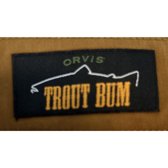 NWT Orvis Pants Men's Brown 42x30 Trout Bum Pants Technical Boundary Outdoor - Picture 4 of 7